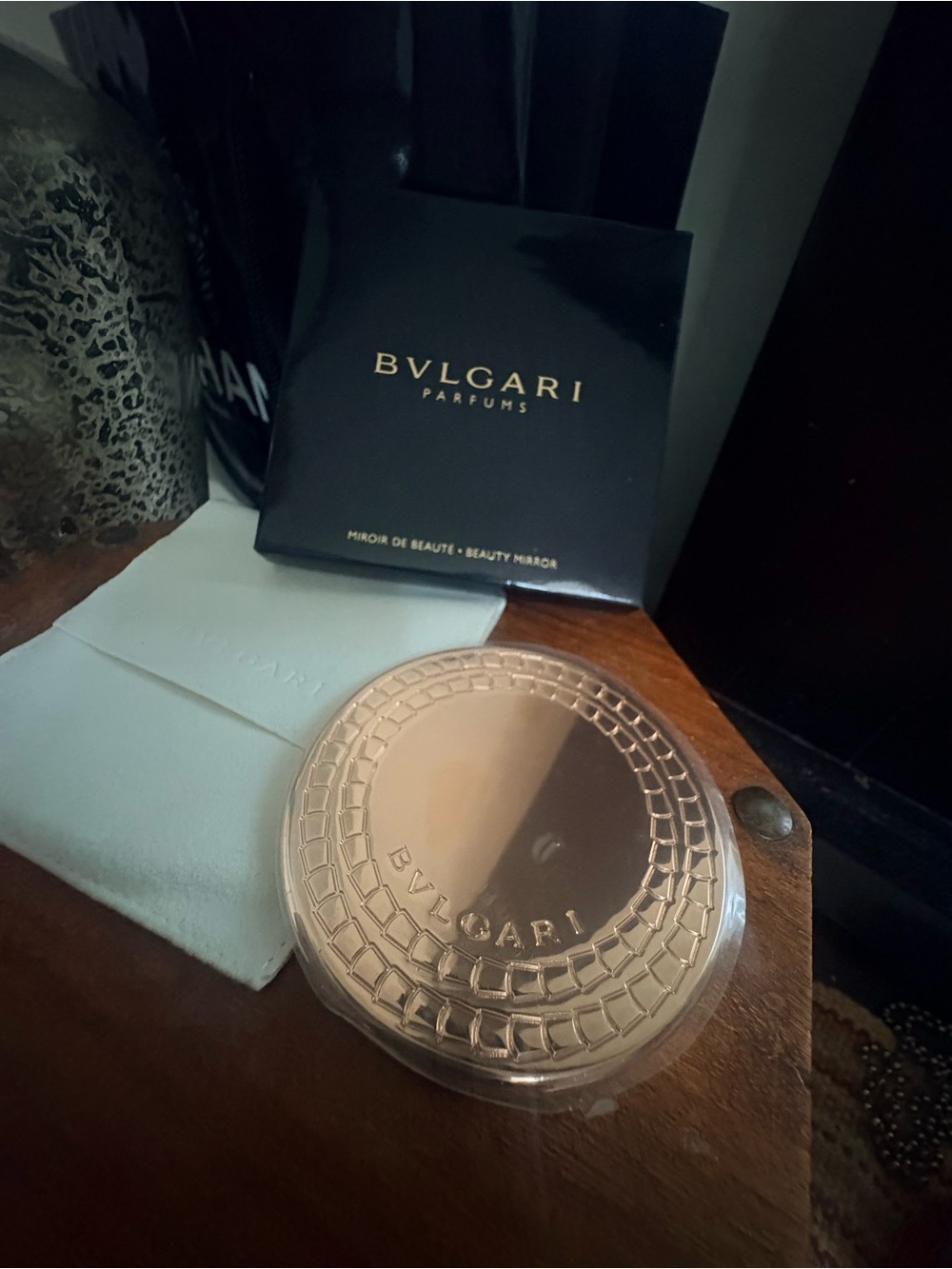 Bvlgari Parfums Mirror NWT